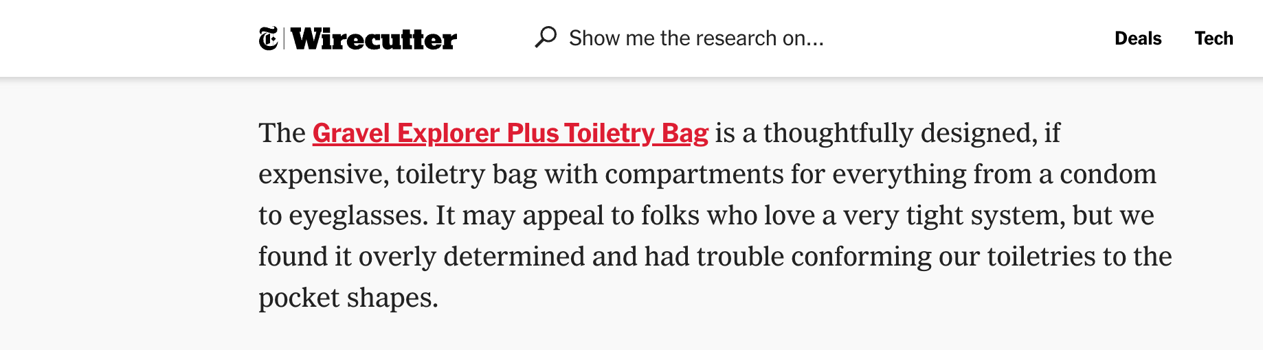 The Best Toiletry Bags - NY Times