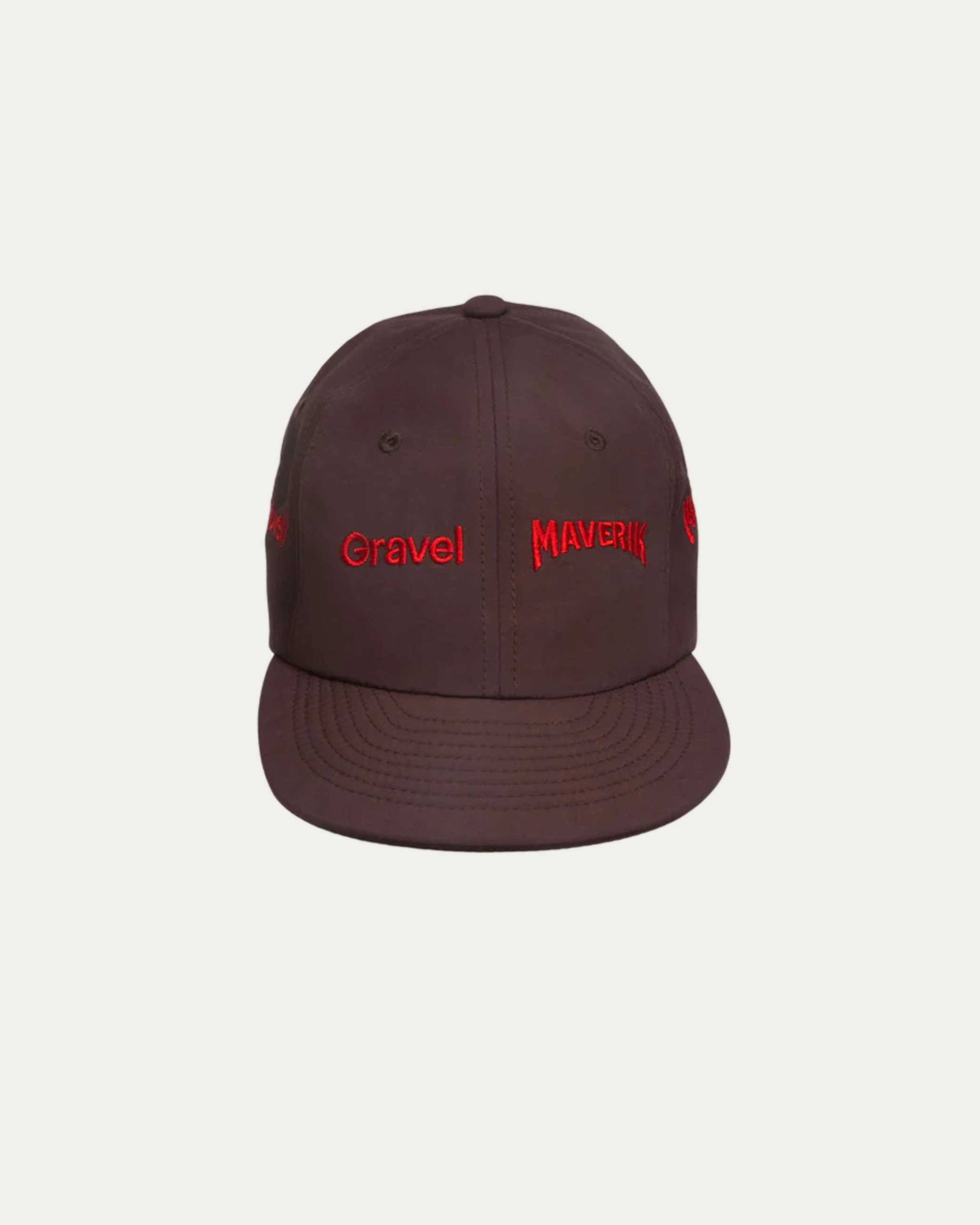 Brown Panel Hat (Maverik x Gravel)