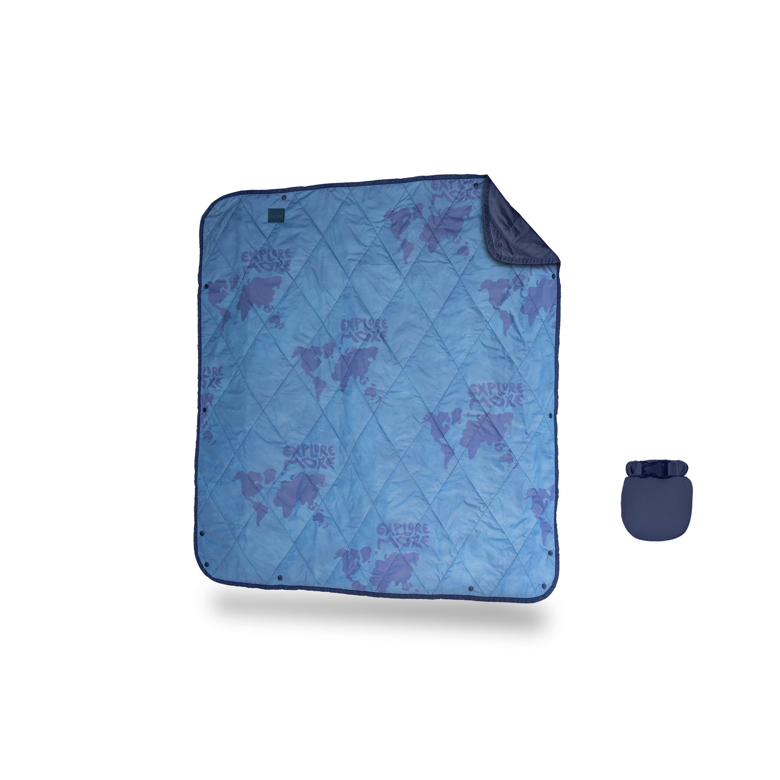 UltraPak™ Mini Kids Blanket (Counting Countries x Gravel)