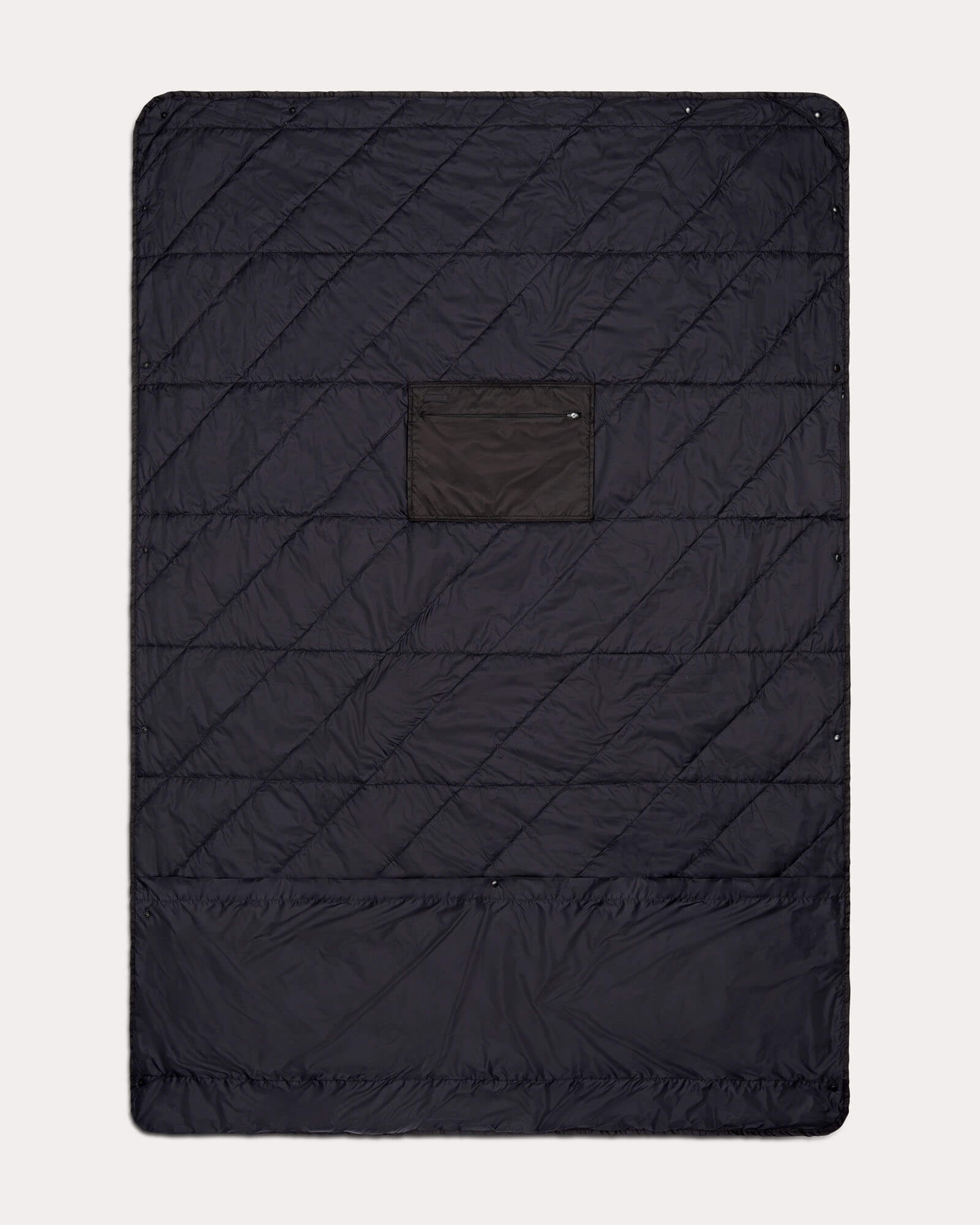 Couverture de voyage Layover™ - Isolée et pliable | Noir XL