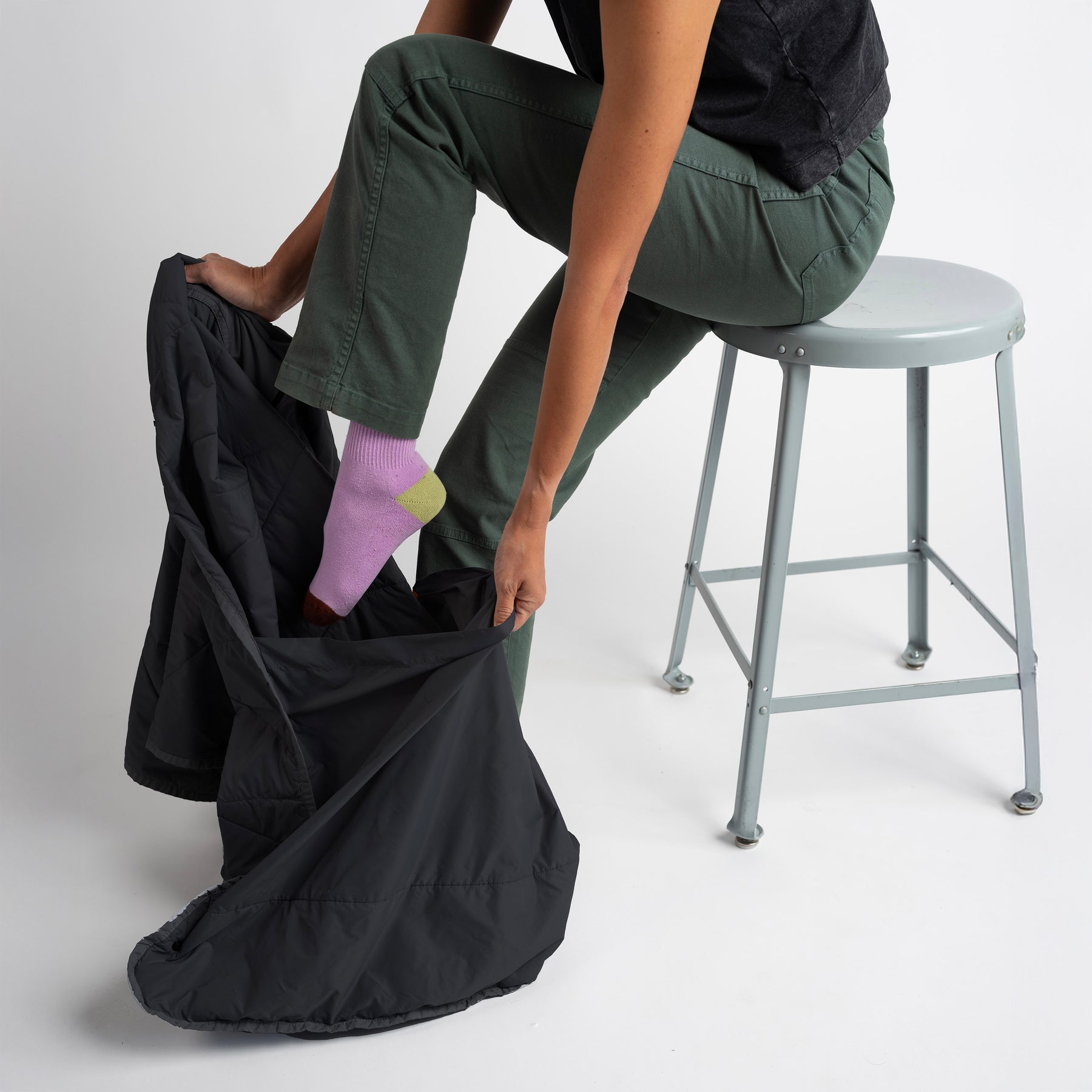 Couverture de voyage Layover™ - Isolée et pliable | Noir XL