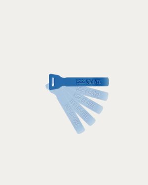 Toiletry Bag Zipper Pulls Glacier