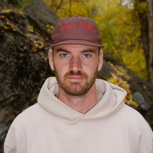 Brown Panel Hat (Maverik x Gravel)