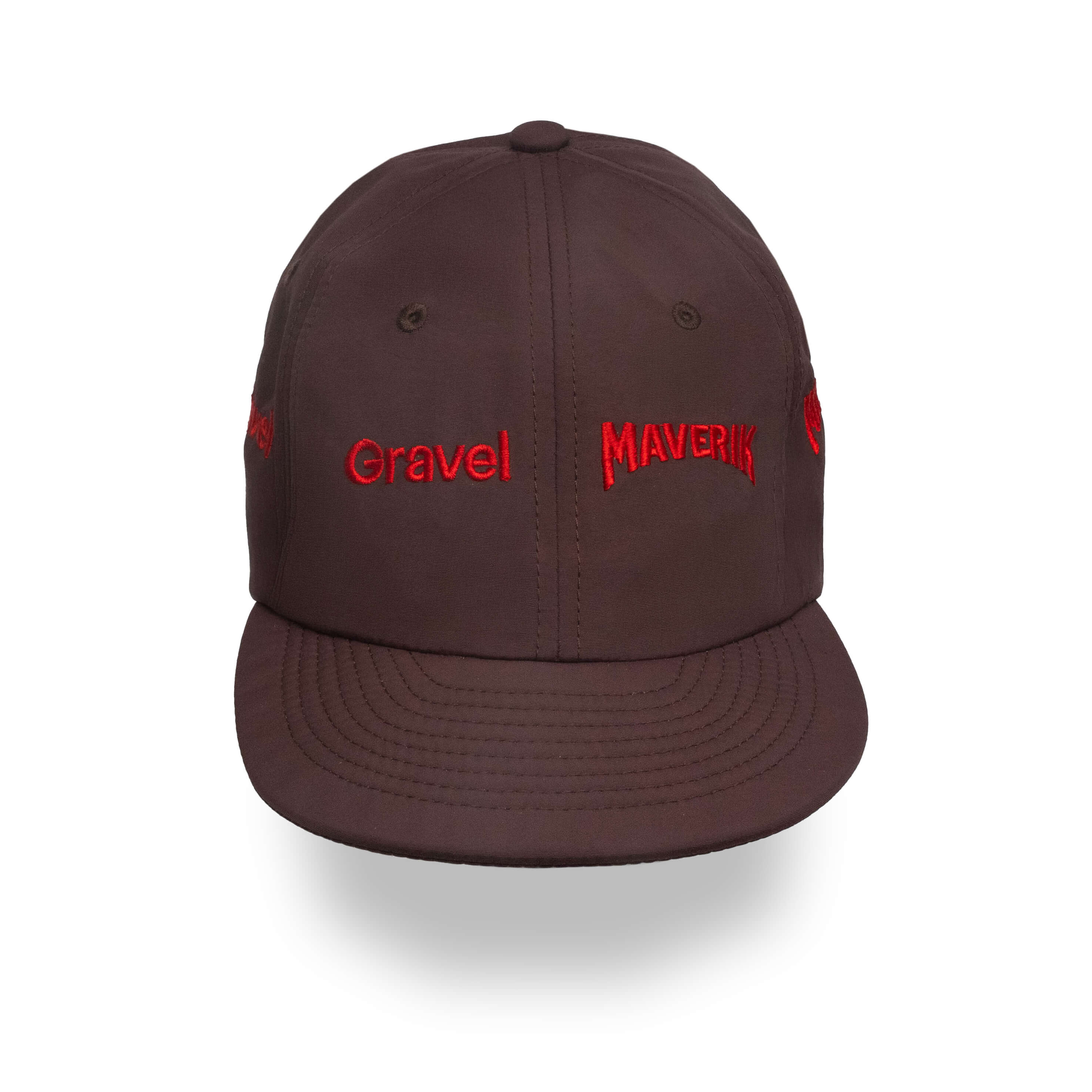 Brown Panel Hat (Maverik x Gravel)