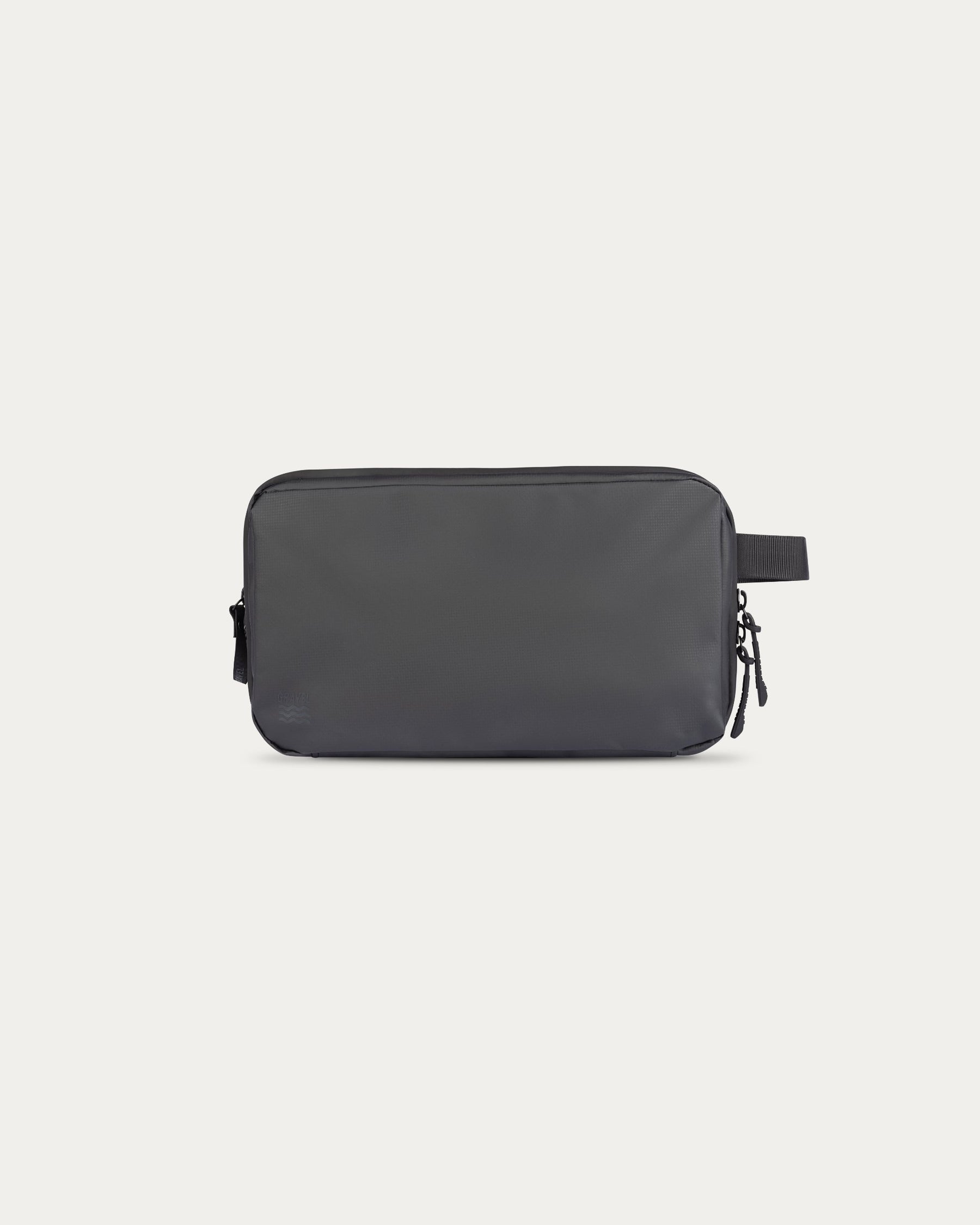 gravel travel toiletry bag V1 Explorer Slim Traveling Lighter Compliant Clear Liquids Bag Designed to meet TSA 3 Gravel The Pouch | 3-1-1