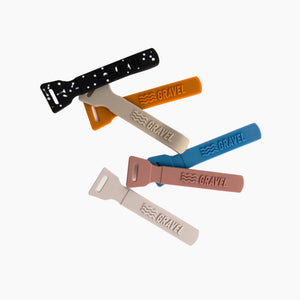 Toiletry Bag Zipper Pulls Stone