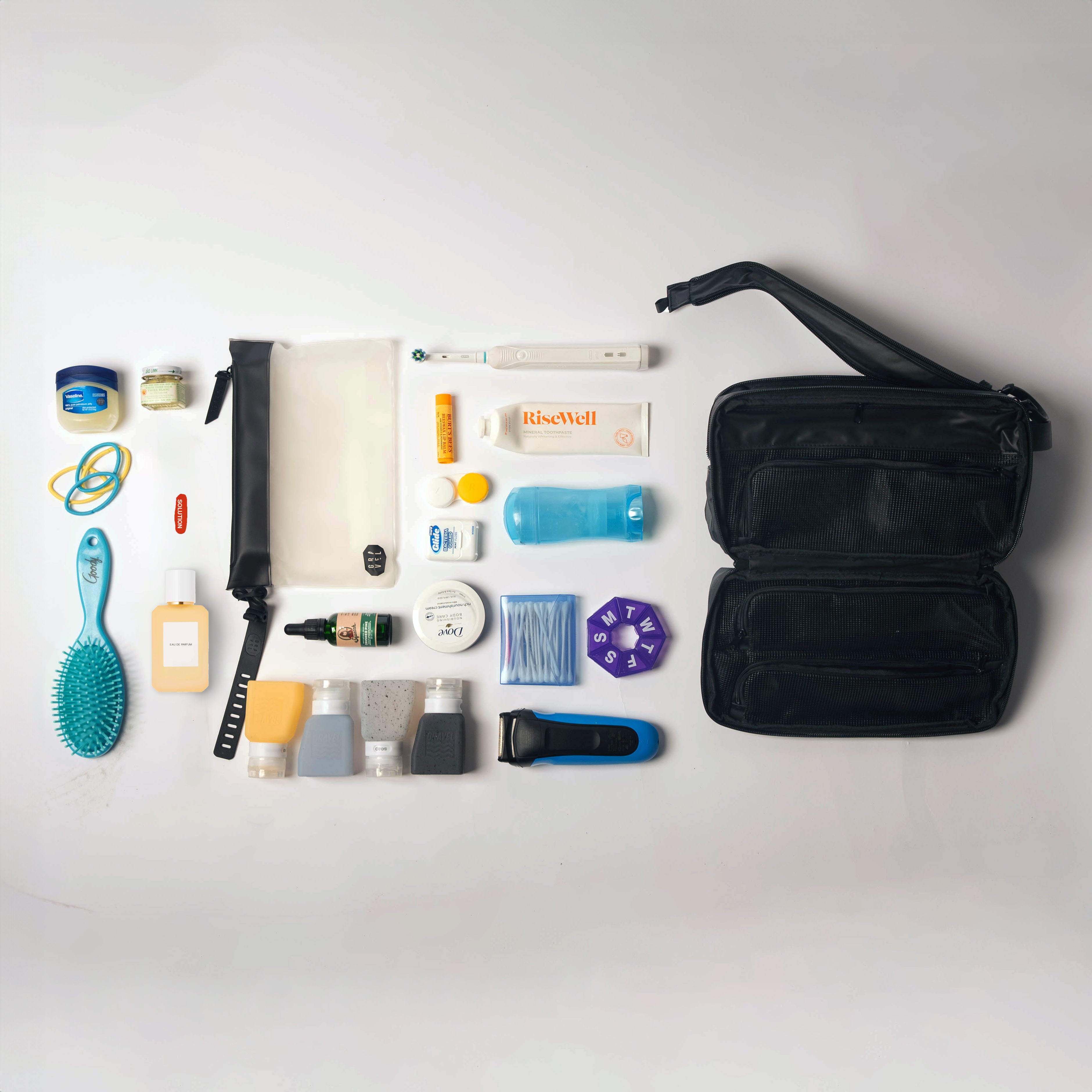 Explorer MAX™ Hanging Travel Toiletry Bag | Durable & Compact | Gravel