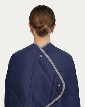 Couverture de voyage Layover™ - Isolée et pliable | Bleu XL
