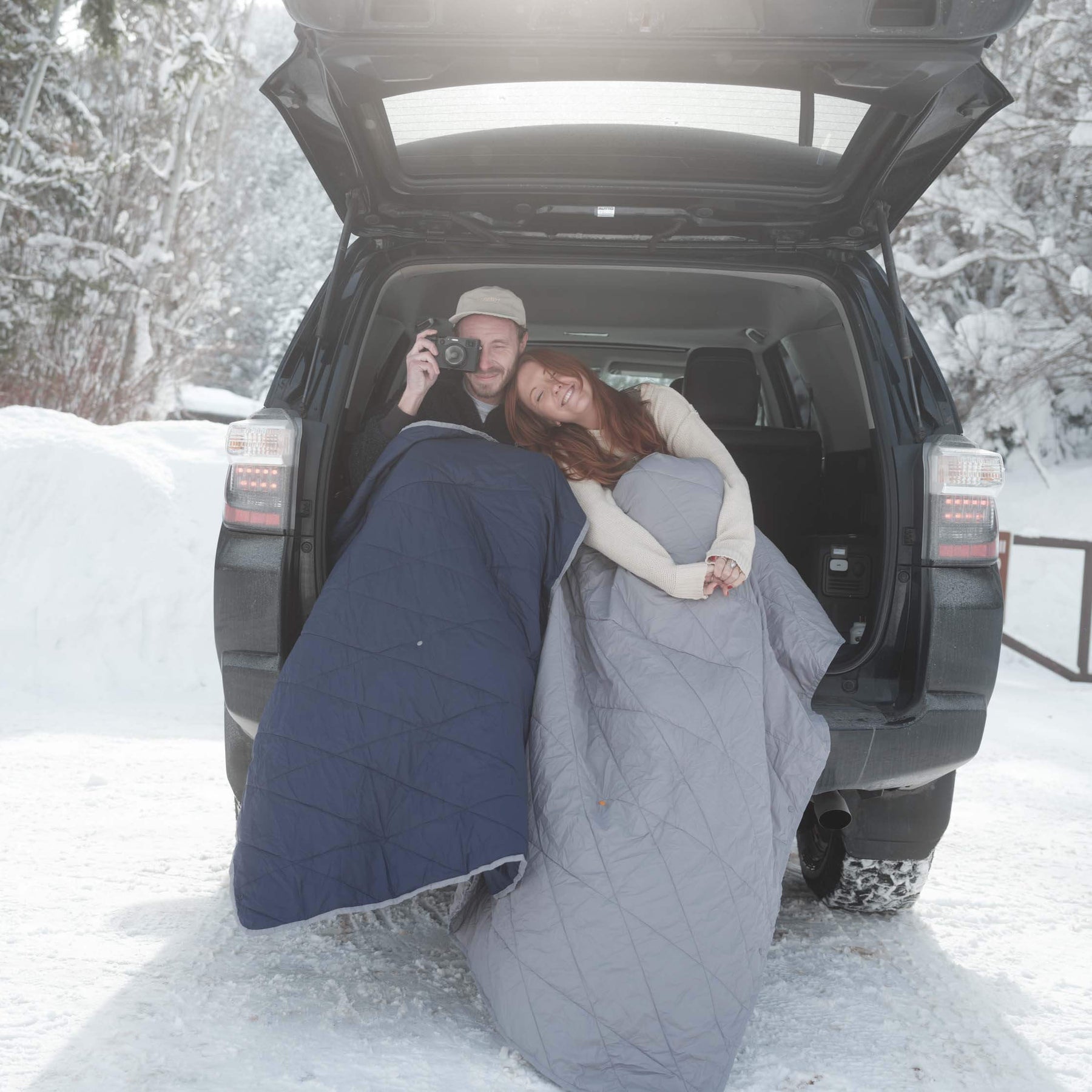 GARAGE SALE UltraPak™ Layover Blanket Blue (FINAL SALE)
