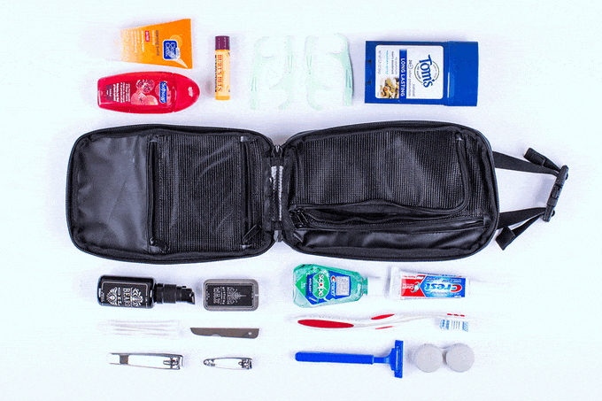Garage Sale | V1 Explorer SLIM™ Toiletry Bag - Traveling Lighter - Gravel - Garage Sale | V1 Explorer SLIM™ Toiletry Bag - Traveling Lighter